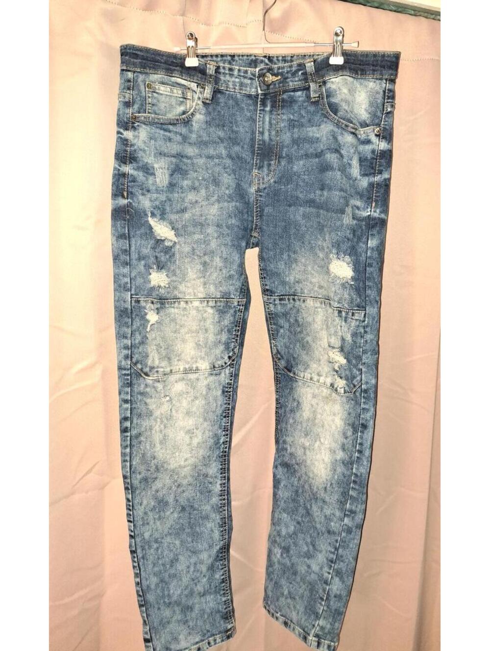 Southpole 90s/Y2K Men's Jeans Authentic Collection Skinny Fit Acid Wash Sz 38x32